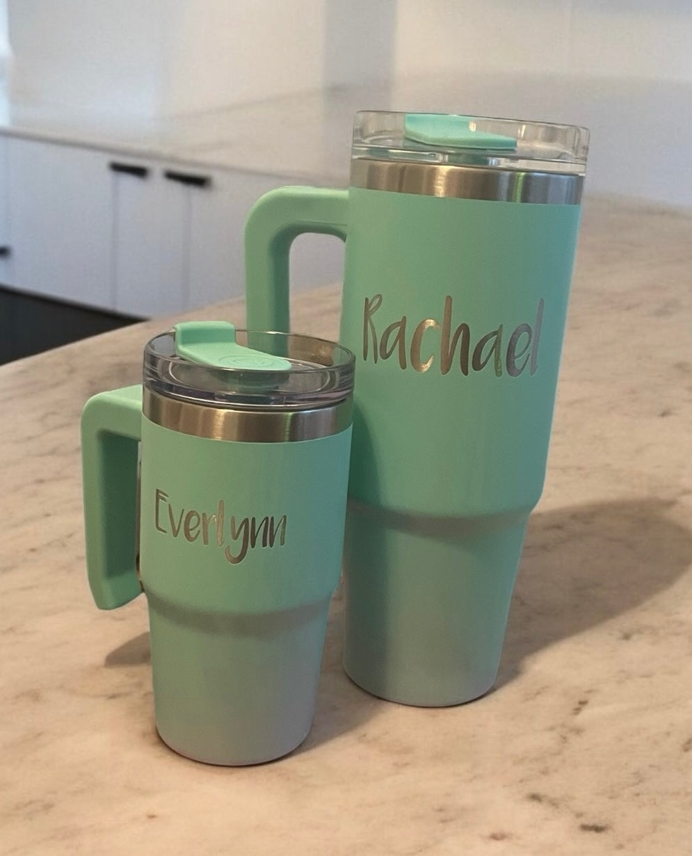 12oz Tumbler with Handle