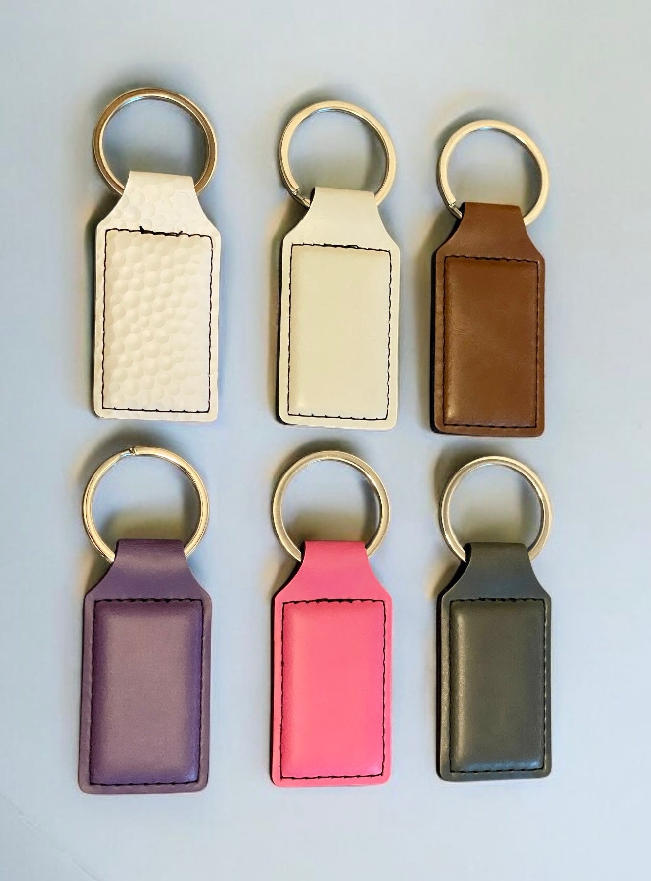 Leatherette Keychain
