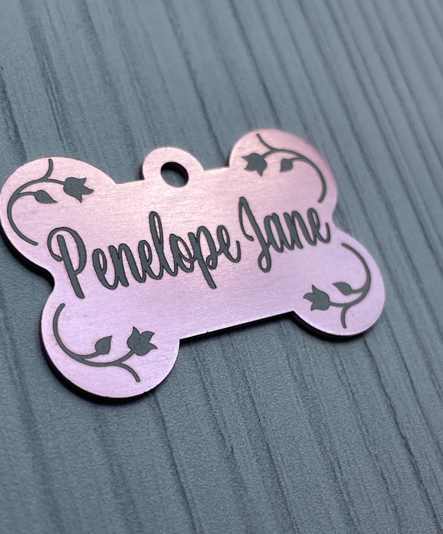 Colored Aluminum Pet ID Tags