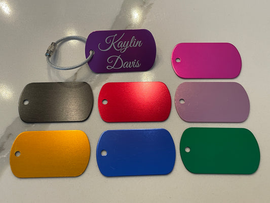 Aluminum Name Tag