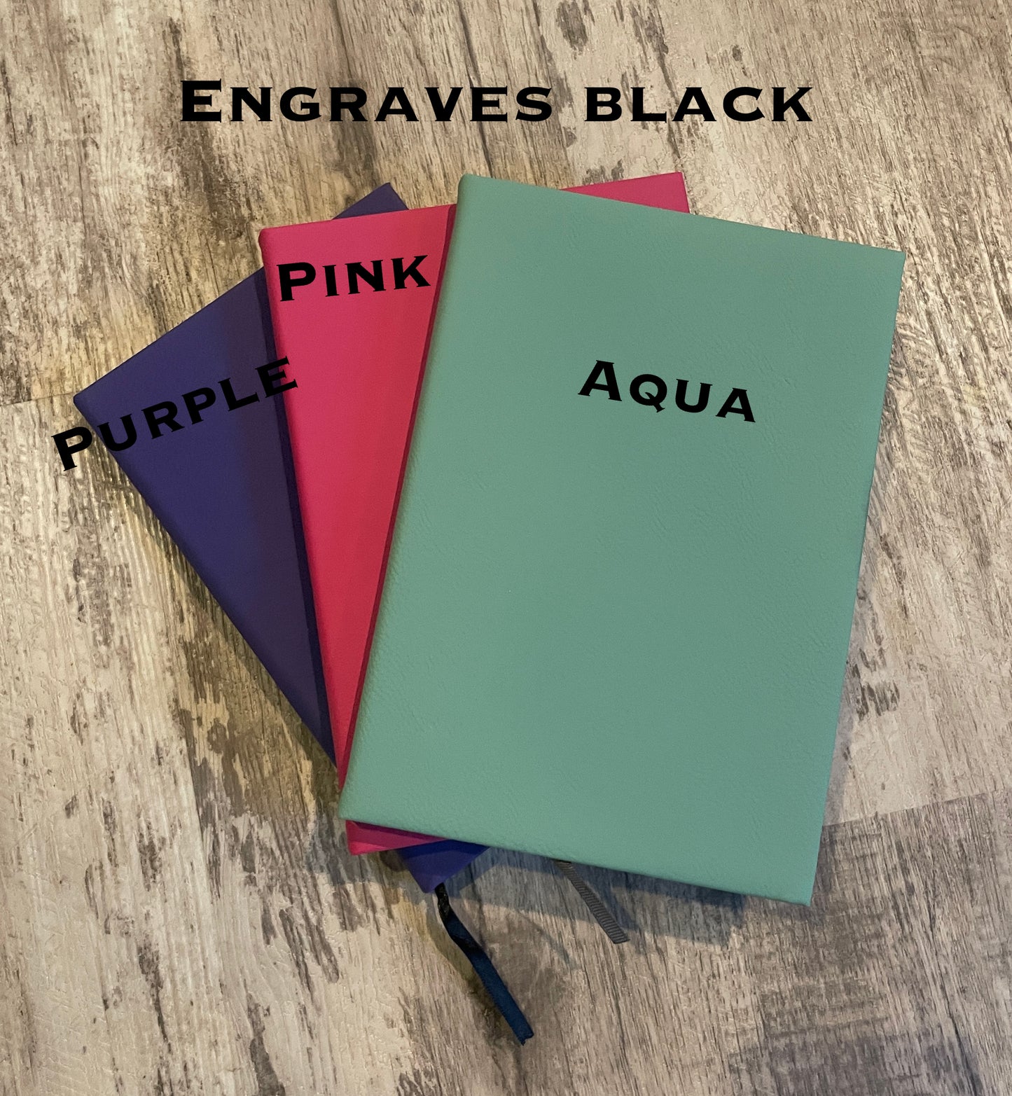 Leatherette Notebook /Journals