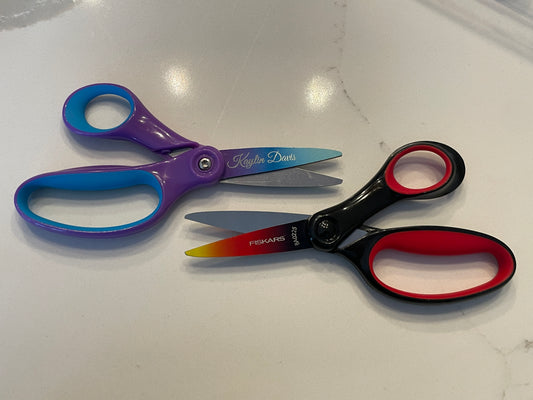 Laser Engraved Fiskars Scissors