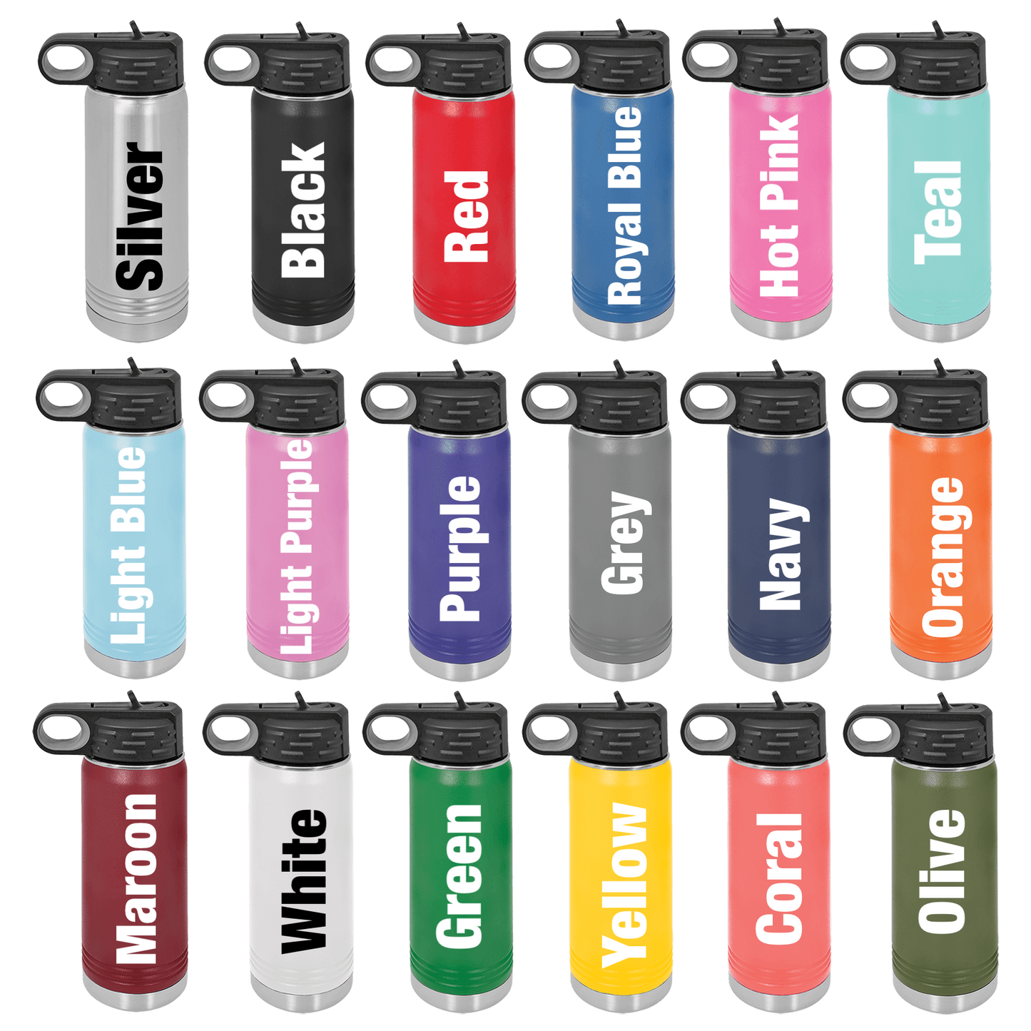 20oz Water Bottles