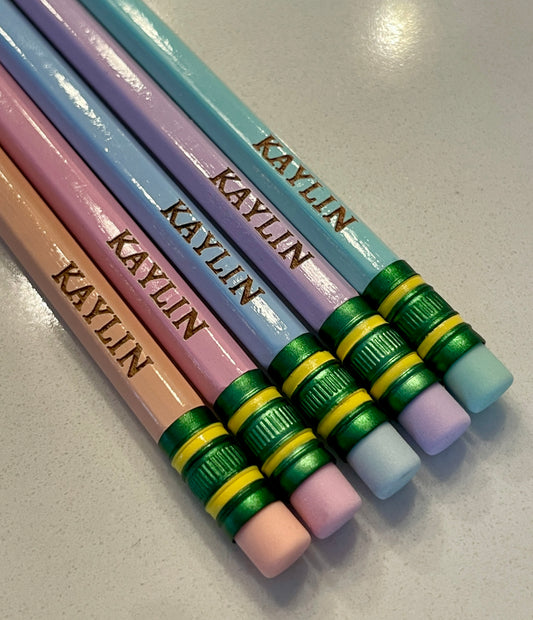 Pastel Ticonderoga #2 Pencils