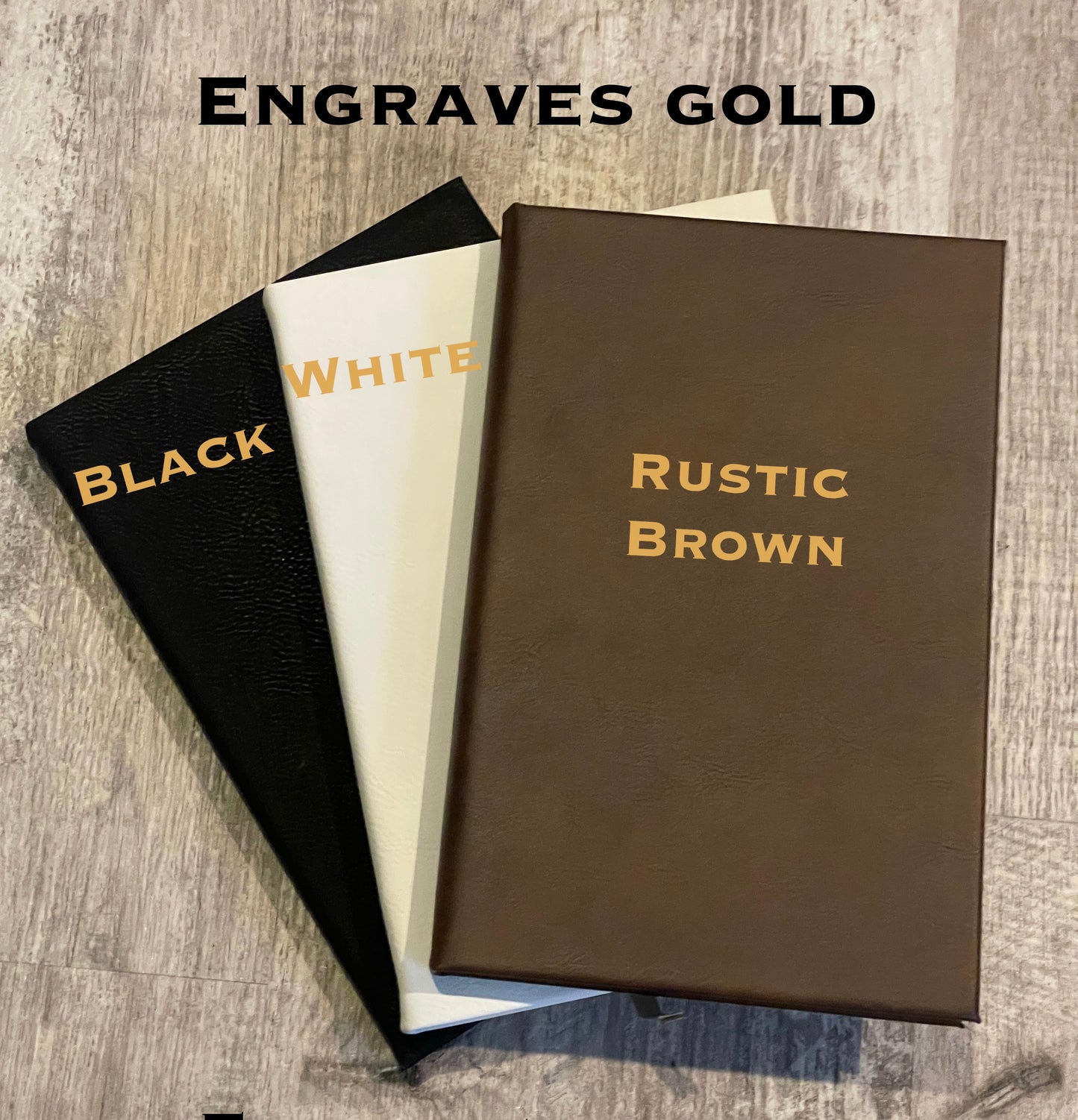 Leatherette Notebook /Journals