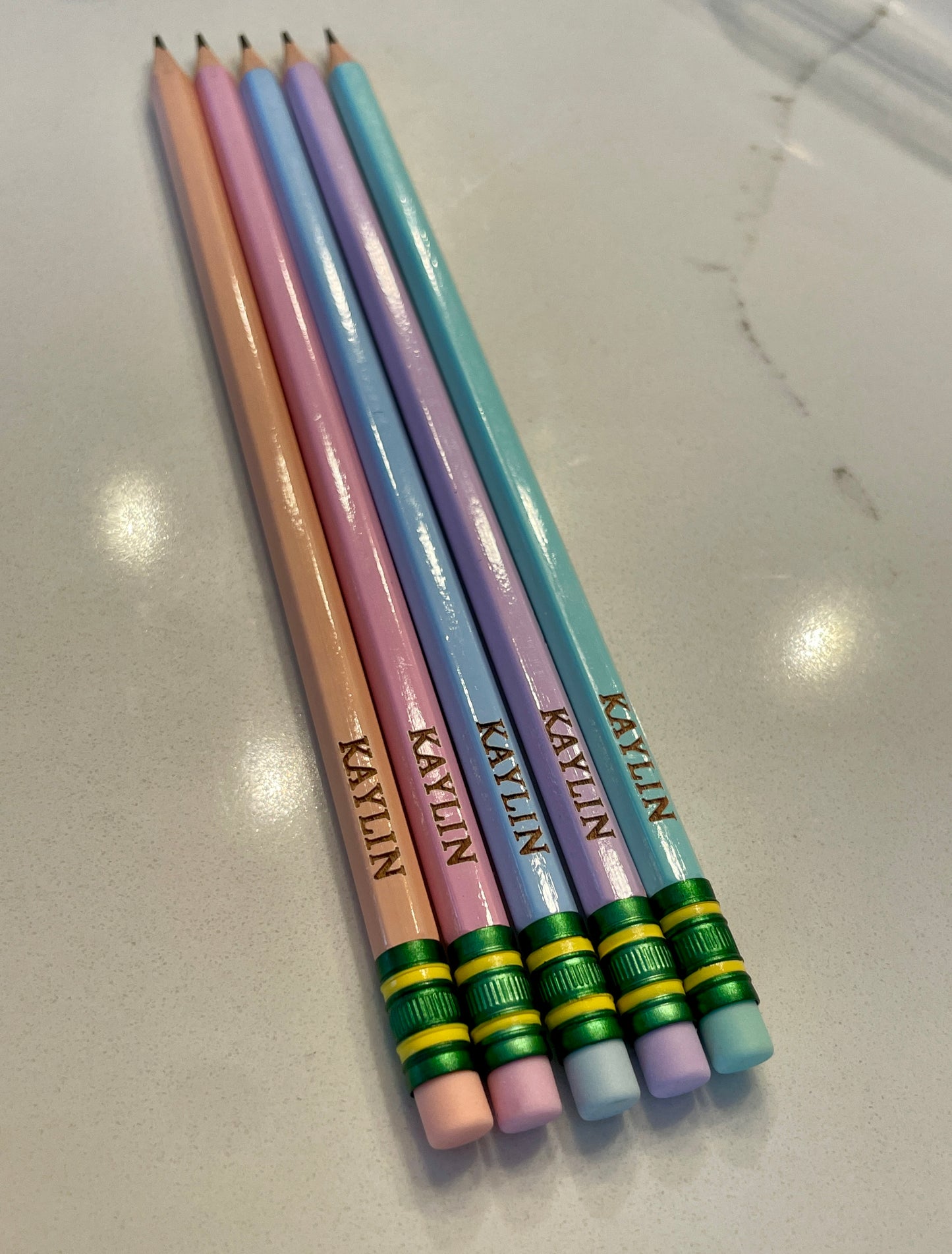 Pastel Ticonderoga #2 Pencils