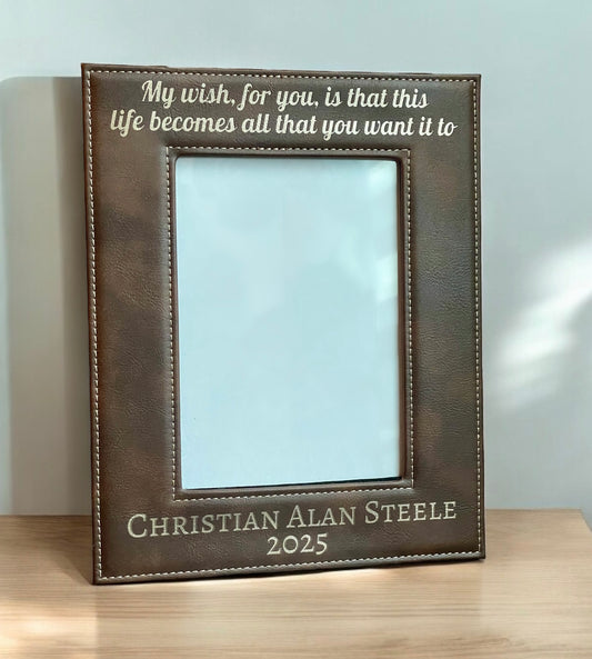 Leatherette Photo Frames