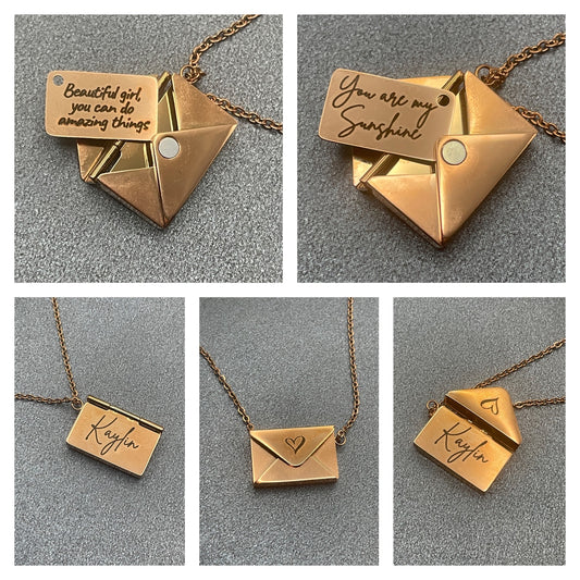 Secret Letter Necklace